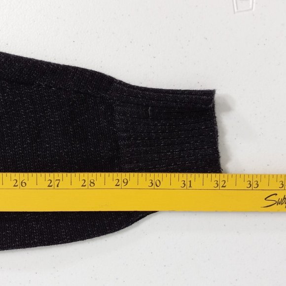 Structure Quarter Zip Sweater Men's XXL Long Sleeve Dark Gray Pullover Heavy - Picture 8 of 10